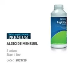 BonaquaPool Premium - Algicide Mensuel offre sur Ciffréo Bona