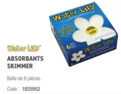 Water Lily - Absorbants Skimmer offre sur Ciffréo Bona