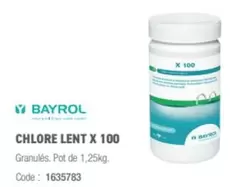 Bayrol - Chlore Lent X 100 offre sur Ciffréo Bona