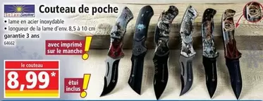 Couteau De Poche offre à 8,99€ sur Norma