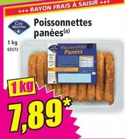 Cité Marine - Poissonnettes Panées offre à 7,89€ sur Norma