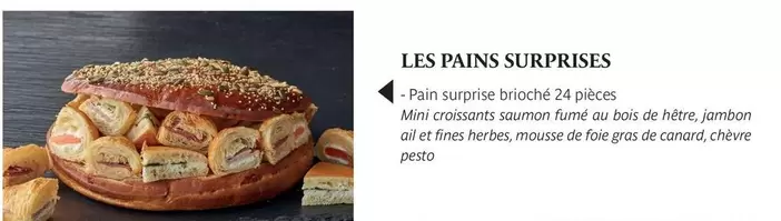 Les Pains Surprises offre sur Paul