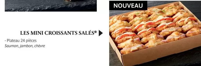 Les Mini Croissants Salés offre sur Paul