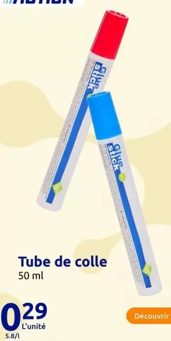 Tube De Colle offre à 0,29€ sur Action