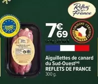 Reflets de France - Aiguillettes De Canard Du Sud-ouest offre à 7,69€ sur Carrefour City