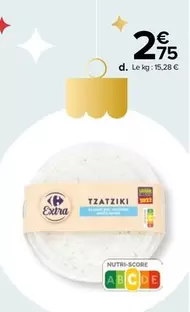 Tzatziki offre à 2,75€ sur Carrefour City