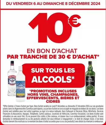 TOUS - Sur Tous Les Alcools offre sur Carrefour City