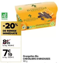 Orangettes Bio offre à 7,19€ sur Carrefour City