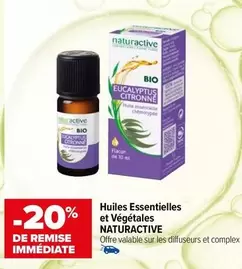 Huiles Essentielles Et Végétales offre sur Carrefour