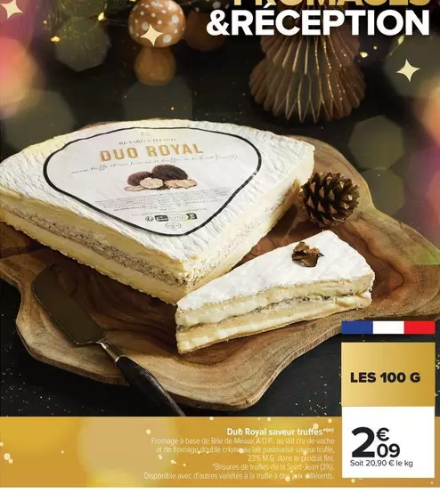 Royal - Duo  Saveur Truffes offre à 2,09€ sur Carrefour