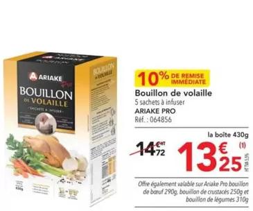 Ariake - Bouillon De Volaille offre à 13,25€ sur Metro