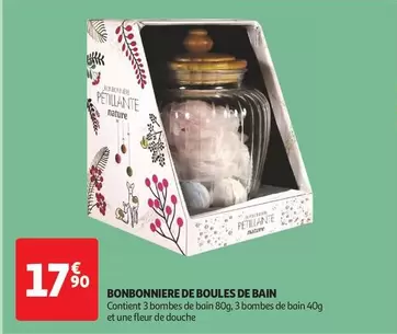 Bonbonniere De Boules De Bain offre à 17,9€ sur Auchan Hypermarché