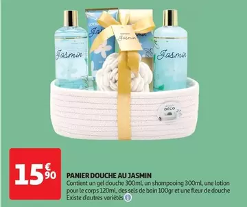 Panier Douche Au Jasmin offre à 15,9€ sur Auchan Hypermarché