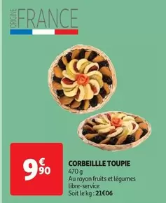 Corbeille Toupie offre à 9,9€ sur Auchan Hypermarché