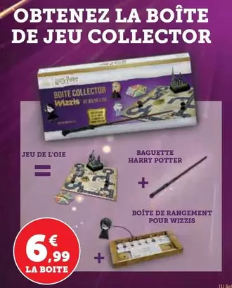 Obtenez La Boite De Jeu Collector offre à 6,99€ sur Super U