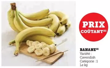 Banane offre sur U Express