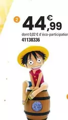 Figurine Réveil Lumineux Luffy Sur Tonneau One Piece offre à 44,99€ sur JouéClub