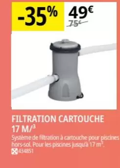 Filtration Cartouche  offre à 49€ sur Irrijardin