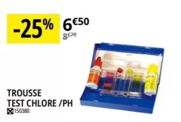 Trousse Test Chlore/Ph offre à 6,5€ sur Irrijardin