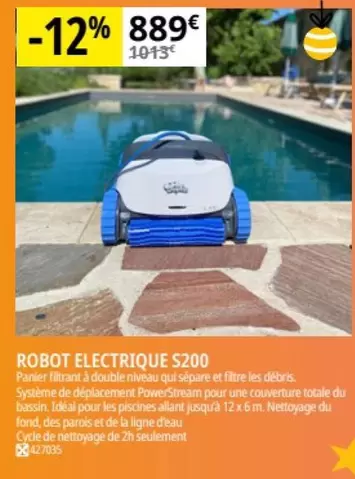 Robot Electrique S200 offre à 889€ sur Irrijardin