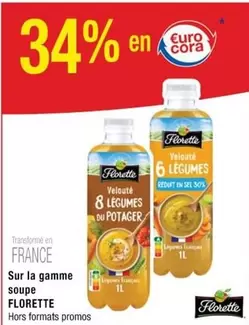 Florette - Sur La Gamme Soupe offre sur Cora