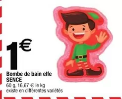 Bombe De Bain Elfe offre à 1€ sur Cora