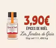 Les Jardins De Gaia - Épices De Noël offre à 3,9€ sur Naturalia