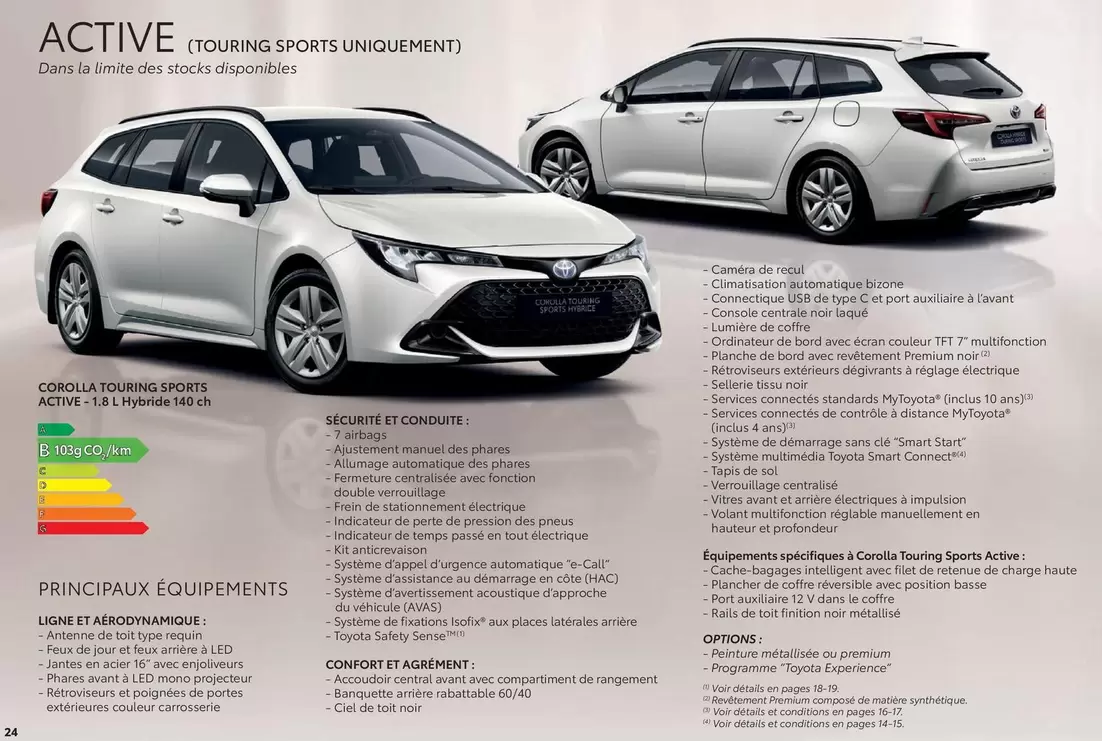 Toyota - Corolla Touring Sports Active