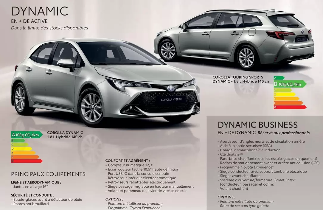 Écran - 1.8 L Hybride 140 Cm