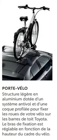Toyota - Porte-vêlo