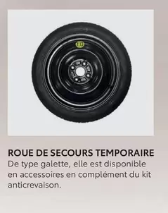 Roue De Secours Temporaire
