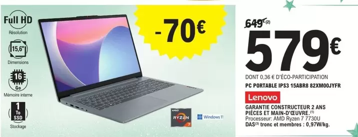 Lenovo - Capanetto Constituteur 2 Ans Places Ii Gamma De Transport Rouge offre à 579€ sur E.Leclerc