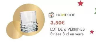 Lot De 6 Verrines offre à 3,5€ sur E.Leclerc