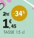 Tasse offre à 1,45€ sur E.Leclerc