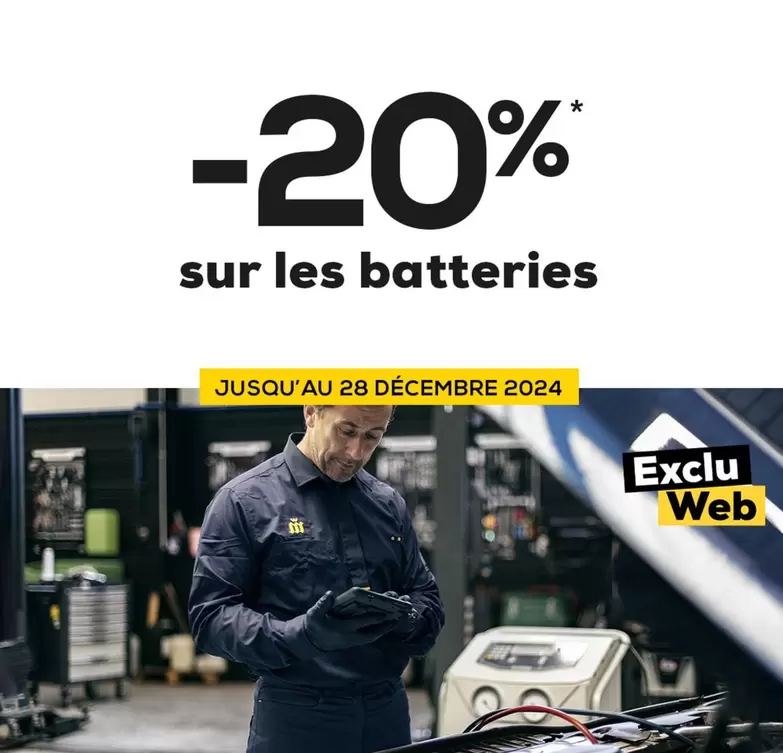 Sur Les Batteries offre sur Midas