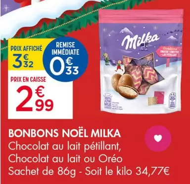 Milka - Bonbons Noel offre à 2,99€ sur Leader Price