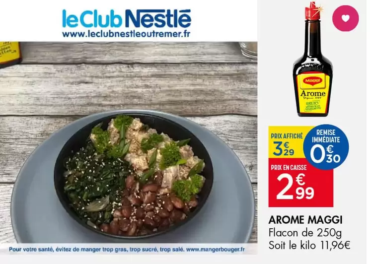 Maggi - Arome offre à 2,99€ sur Leader Price