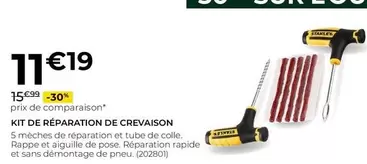 Stanley - Kit De Réparation De Crevaison offre à 11,19€ sur Feu Vert