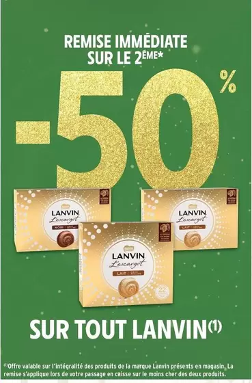 Lanvin - Sur Tout offre sur Intermarché Express