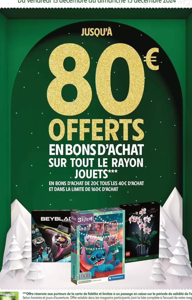 TOUS - Sur Tout Le Rayon Jouets offre sur Intermarché Contact