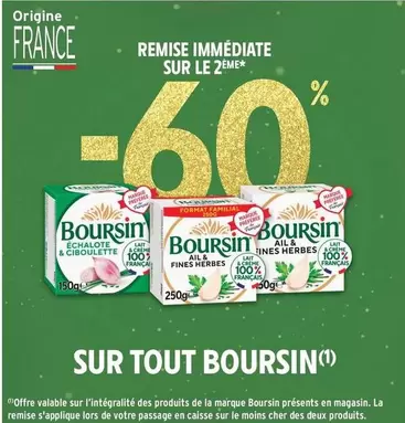 Boursin - Sur Tout offre sur Intermarché Contact