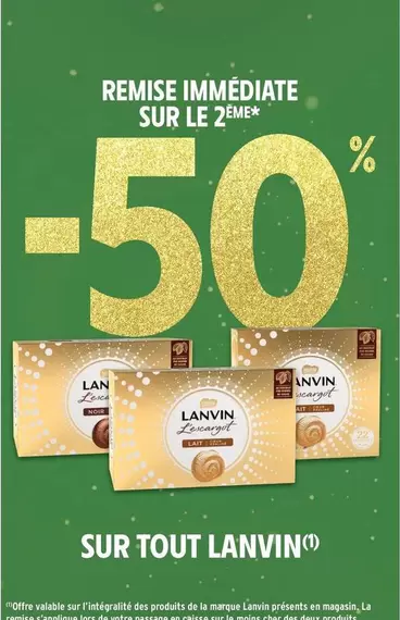 Lanvin - Sur Tout offre sur Intermarché Contact