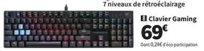 Clavier Gaming offre à 69€ sur Conforama