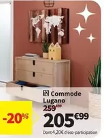 Commode Lugano offre à 205,99€ sur Conforama