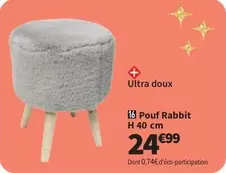 Pouf Rabbit offre à 24,99€ sur Conforama