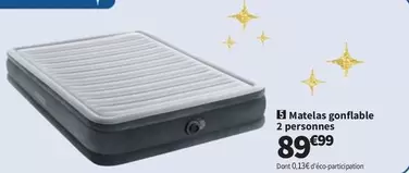 Matelas Gonflable 2 Personnes offre à 89,99€ sur Conforama