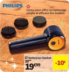 Philips - Nettoyeur Basket offre à 19,99€ sur Conforama