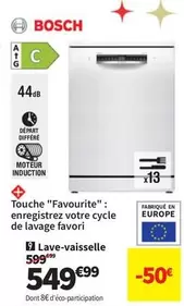 Bosch - Lave-vaisselle offre à 549,99€ sur Conforama