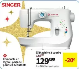 Machine À Coudre offre à 129,99€ sur Conforama