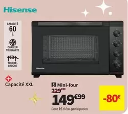 Hisense - Mini-four offre à 149,99€ sur Conforama